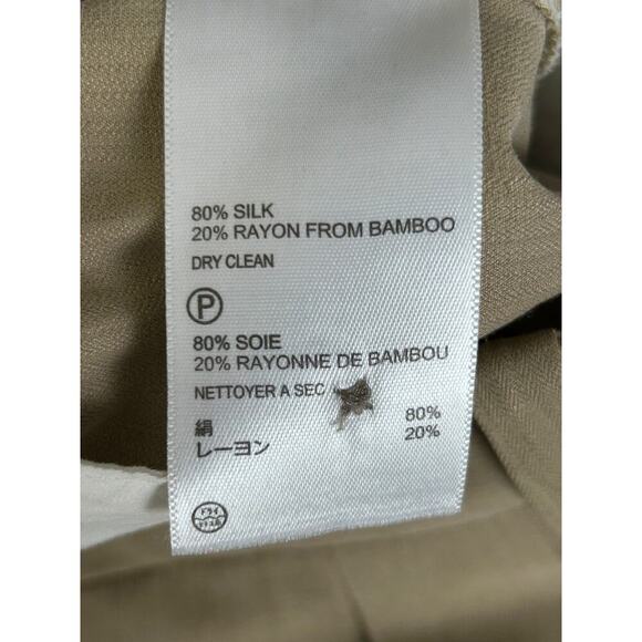 Tommy Bahama Pants Men's Size 38x32 Khaki Silk Rayon Blend Dress Slacks Trousers - Picture 10 of 15